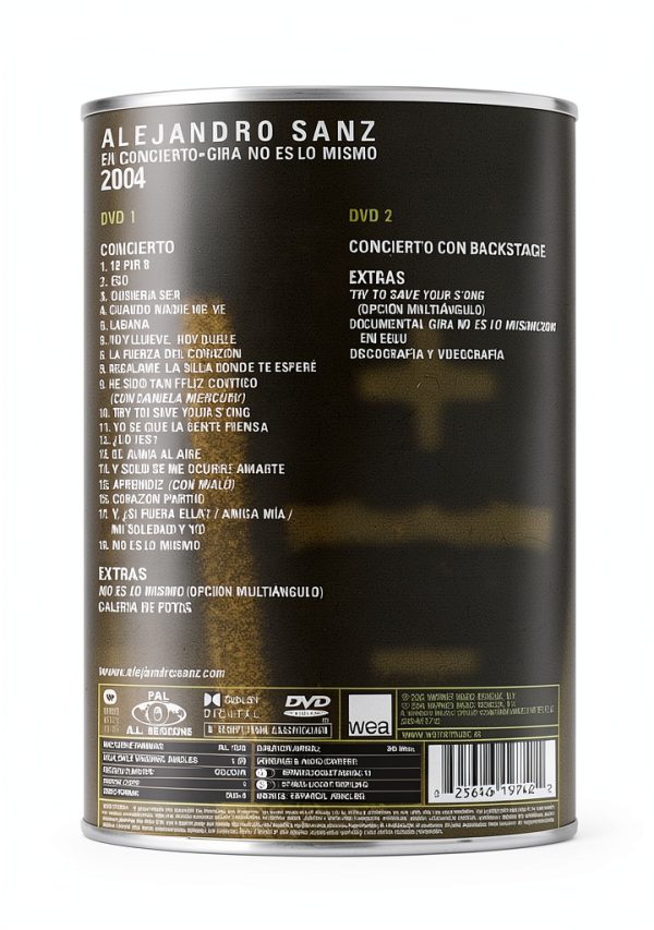 Warner Music Latina Spanish Music DVD-1