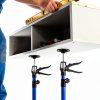 Metal Cabinet Jacks Irosiy 2PK Adjustable Poles 19‑45in 88lb-2
