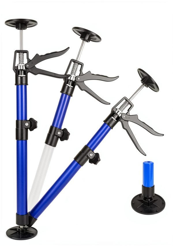 Metal Cabinet Jacks Irosiy 2PK Adjustable Poles 19‑45in 88lb-3