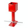 4x4 Screw Jacks NAXVIO Floor Jack 2 Pack Red 14.5‑18.5″ Height 24000lb-6