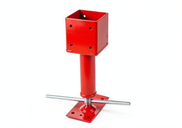 4x4 Screw Jacks NAXVIO Floor Jack 2 Pack Red 14.5‑18.5″ Height 24000lb-6
