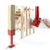 4x4 Screw Jacks NAXVIO Floor Jack 2 Pack Red 14.5‑18.5″ Height 24000lb-4