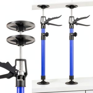 Metal Cabinet Jacks Irosiy 2PK Adjustable Poles 19‑45in 88lb-0