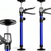 Metal Cabinet Jacks Irosiy 2PK Adjustable Poles 19‑45in 88lb-8