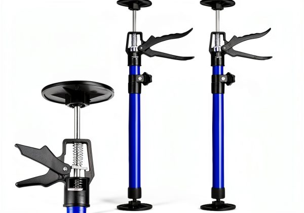 Metal Cabinet Jacks Irosiy 2PK Adjustable Poles 19‑45in 88lb-8