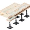 Yarlung Adjustable Support Jacks 4 Pack Jack 4 to 7 Height 4500lb-4